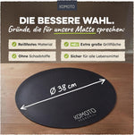 Grillmatte 3er Set rund