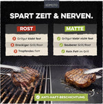 Grillmatte 3er Set rund