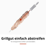 Edelstahl Grillspieße