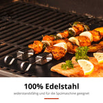 Edelstahl Grillspieße