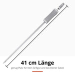 Edelstahl Grillspieße