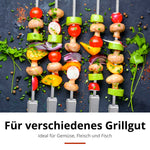 Edelstahl Grillspieße